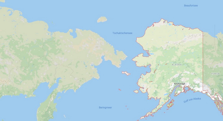 The history of the Maya: Bering Strait