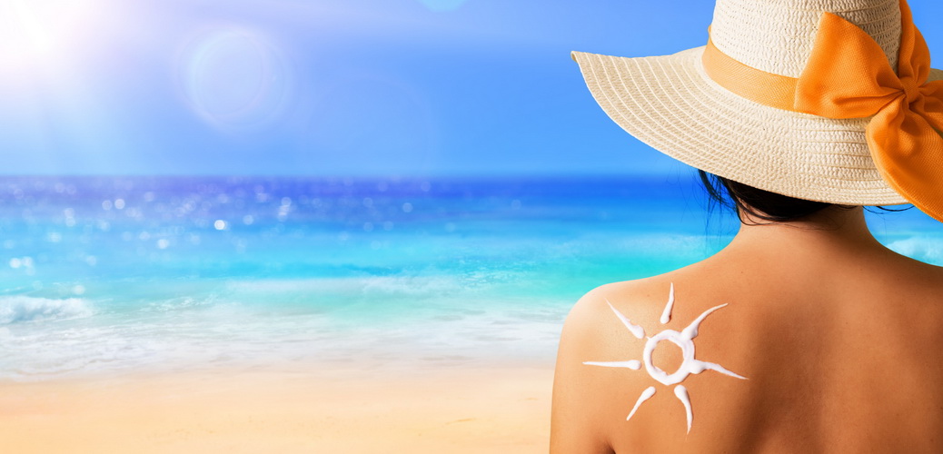 Biologisch abbaubare Sonnencreme