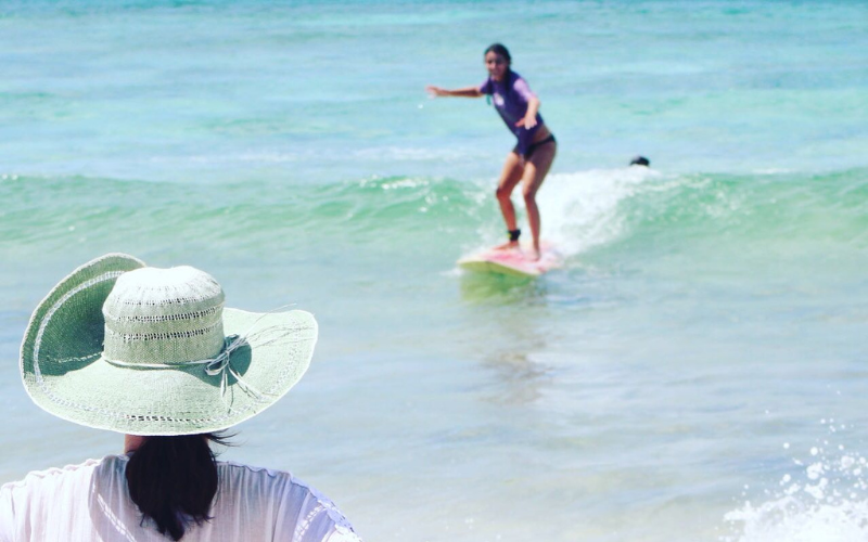Learn to Surf on Cozumel: Surfing